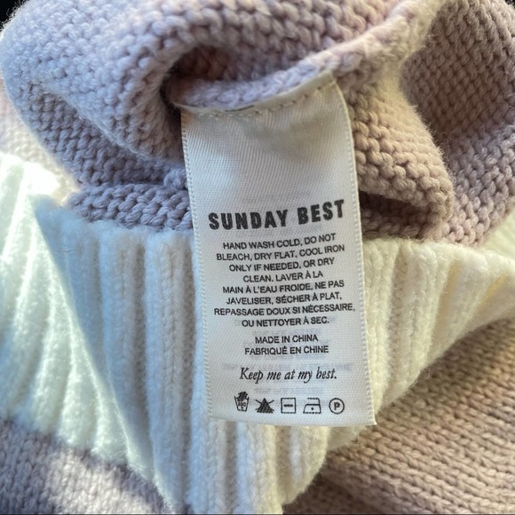 Sunday Best Munro Mauve Ellis Cardigan NEW Size Small - Picture 5 of 8